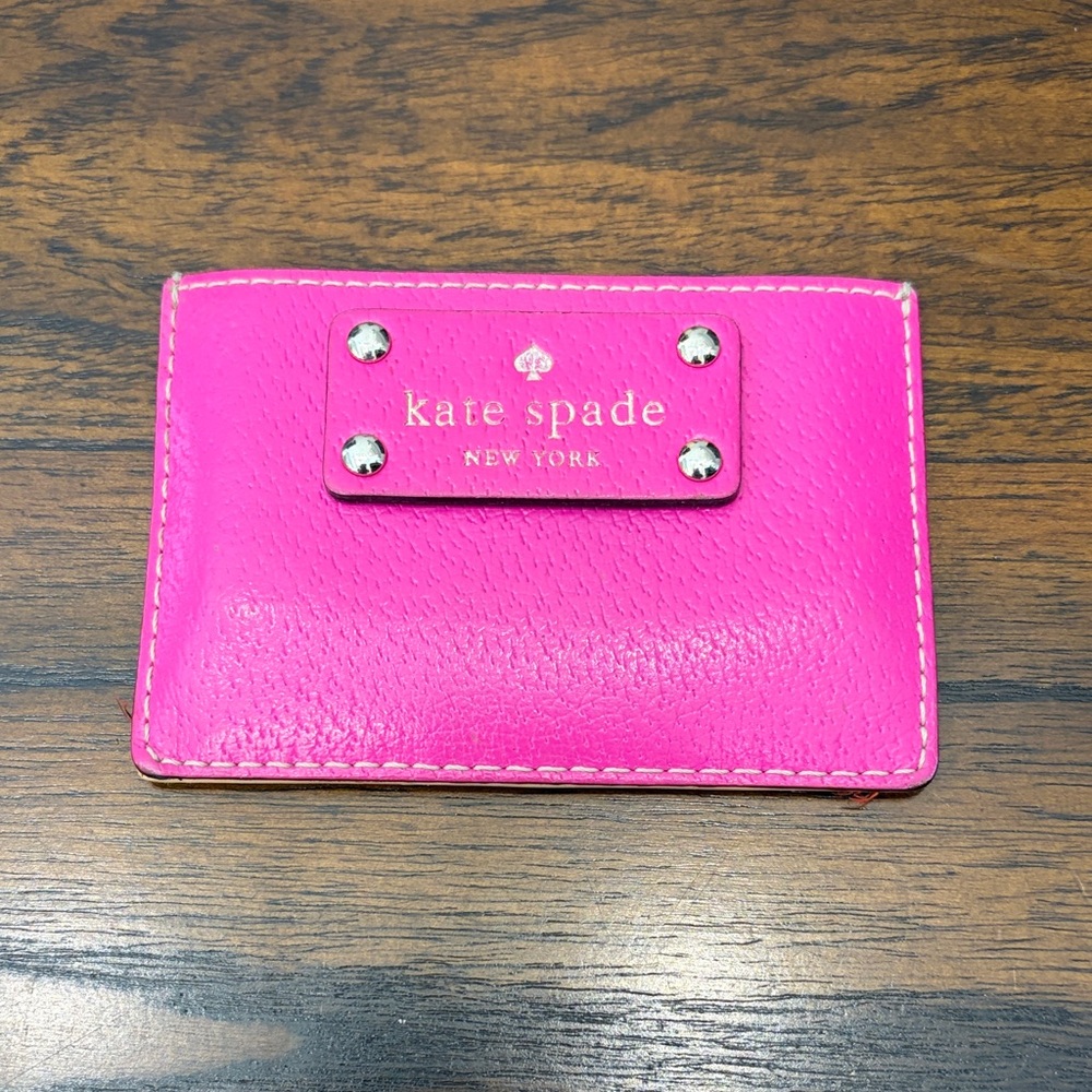 Kate Spade Fuchsia Card Case